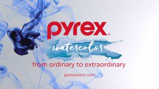 Pyrex Watercolors Bakeware [upl. by Eneryc]