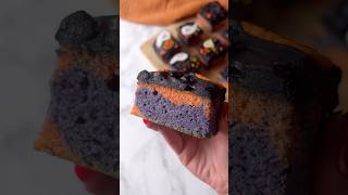 Marble Halloween traybake cake [upl. by Harleigh]