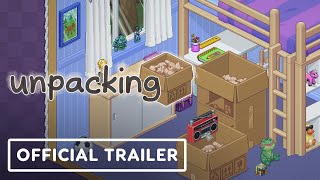 Unpacking  Official Trailer  Summer of Gaming 2021 [upl. by Arihaj287]