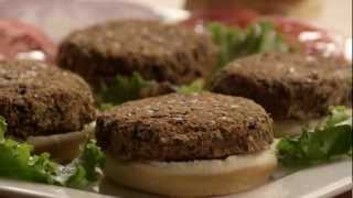 How to Make Black Bean Veggie Burgers  Allrecipescom [upl. by Ochs697]