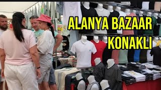 Bazar Antalya Konakli Türkiye  Replica Bazaar in Turkey 2024 Alanya Konakli [upl. by Dnomrej324]