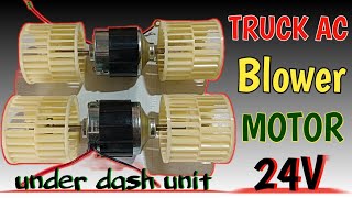 How To Install Air Conditioner Blower Motor  Under Dash AC Unit Blower  Truck Ac [upl. by Etteyniv402]