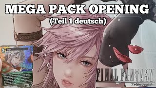 Final Fantasy TCG Hidden Trials MEGA PACK OPENING Teil 1 deutsch [upl. by Odo499]