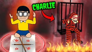 Nobita Killed Charlie 😱  Charlie Charlie Ghost Game 💀 Part2 [upl. by Zales]