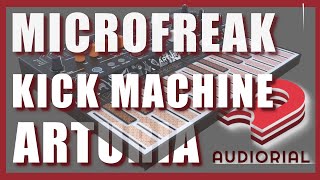 Turning the Arturia MicroFreak into a Kick Drum Machine  Tutorial [upl. by Aibonez]