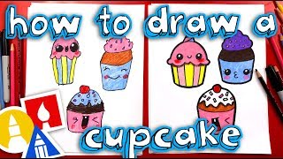 How To Draw Funny Cupcakes [upl. by Rodman]