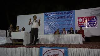 Prof SN Malakar burst with anger at JNUTAs Public Hearing on Mamidala Jagadesh Kumar [upl. by Marutani289]