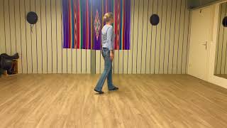 Liquor Talking  Line Dance TEACH [upl. by Ahsilahs]