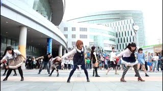 【快閃】『リリリリ★バーニングナイト』KiCA高雄國際動漫節Flashmob [upl. by Lumbard]