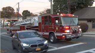 NyackNY Fire Department 10Rescue 101750 amp 1099 Responding [upl. by Aymik]