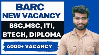 BARC new vacancy 2023 BSCMSC BTECH DIPLOMA BARC RECRUITMENT 2023  BARC NEW VACANCY 2023 [upl. by Yrekcaz]