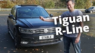 2018 Tiguan R Line Walkaround  Review  KEYLESS ENTRY [upl. by Nohsreg]