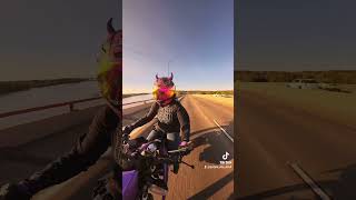 foryou femalemotorcyclist motorcycle femalebiker twowheeler bikelife [upl. by Neyr]