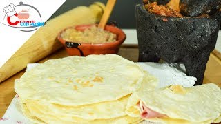 Como hacer Tortillas de Harina [upl. by Anoet]