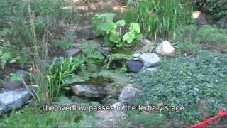 Homebuilt greywater treatment system [upl. by Sucramaj]