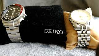 Strapcode Super Oyster amp Angus Jubilee on SEIKO SKX009 SKX013 amp SARB035 [upl. by Kemble]