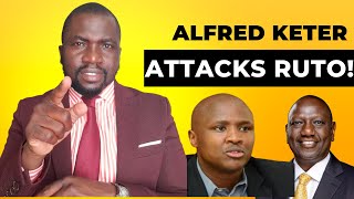 Watch Alfred Keter Tear Down William Ruto and UDA in Front of a Cheering Crowd in Rift Valley [upl. by Irbmac]