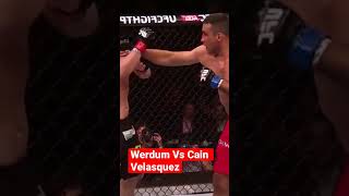 Werdum Vs Cain Velásquez [upl. by Asiulairam]