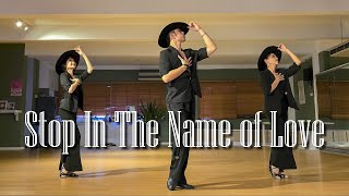 【Line Dance】Stop in the Name of Love [upl. by Chuipek]