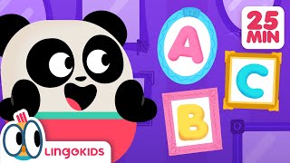 The BEST LINGOKIDS ABC SONGS 🎵🔤💙  ABC Songs for Kids  Lingokids [upl. by Ahsinroc75]