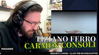 METALHEAD REACTS TIZIANO FERRO FT CARMEN CONSOLI  IL CONFORTO [upl. by Allison]