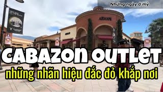 Đi outlet gần sa mạc nhưng đầy những nhãn hiệu đắc đỏ Cabazon Outlet nhungngayomy [upl. by Bayly]