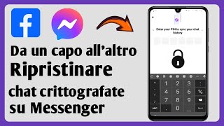 Come creare un PIN in Messenger  Reimposta il codice PIN della chat crittografata endtoend [upl. by Dorcia]