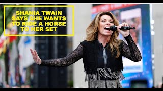 Shania Twains Epic Glastonbury Entrance 2024 [upl. by Jacobsohn]