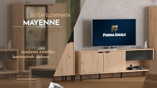 Nova kolekcija  Dnevna soba MAYENNE│Forma Ideale [upl. by Ehling]