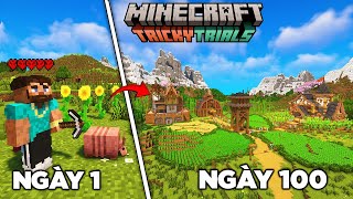 AlenKai Sinh Tồn 100 Ngày trong Minecraft 121 Siêu Khó [upl. by Atalya]