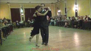 VANESA VILLALBA y FACUNDO PIÑERO Bailando el Vals RECUERDOS DE LA PAMPA en YIRA YIRA MILONGA [upl. by Neyrb]