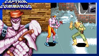 Captain Commando Arcade FULL GAME With Mack Jennety Walkthrough [upl. by Beane]