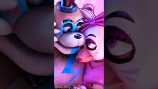 Glamrock Freddy X Glamrock Chica Edit 🐻❤️🐔  glamrockfreddyxglamrockchica shorts explore fnaf [upl. by Gabbey19]