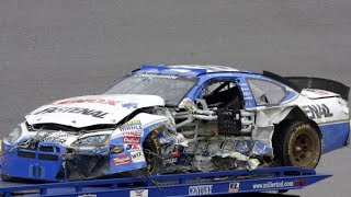 Dario Franchitti NASCAR Crash Compilation [upl. by Naved]