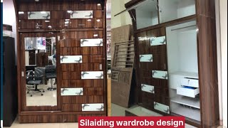 Silaiding wardrobe design 🤗 Wardrobe design 🤗 Sliding wardrobe design for bedroom bedroom [upl. by Yalc]