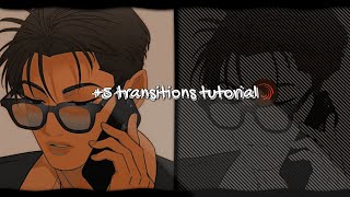 5 transitions tutorial alight motion ❤️ 49 [upl. by Halie834]