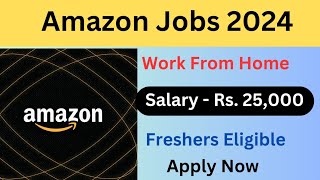 🔥Amazon Work From Home Job  Any Degree [upl. by Lyrpa]