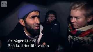 Afghaner hungerstrejkar utanför riksdagshuset 12102012 [upl. by Notloc]