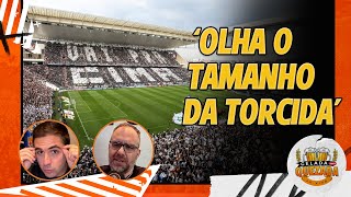 ARENA CORINTHIANS É PEQUENA PARA O TIMÃO  Cortes GCQ [upl. by Elinet]