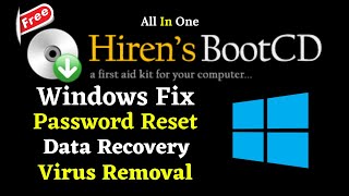 Hiren Boot CD Complete Tutorial  Features Explained  Password Reset Data Recovery Virus Removal [upl. by Hteazile917]