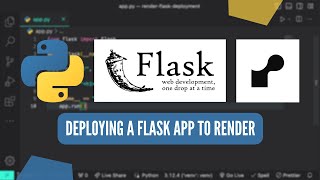 How to Deploy a Flask App to Render  Flask Render Deployment [upl. by Uel721]