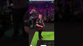 Martin Schindler Killing a Fly vs Scott Williams pdc littler williams darts worldchampionships [upl. by Nairolf]