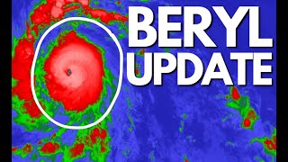 Hurricane Beryl Headed For Windward Islands Timeline and ImpactsSunday Morning weatherjamaica [upl. by Eiblehs]