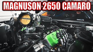 Magnuson 2650 5th Gen Camaro makes BIG Power [upl. by Zeena109]