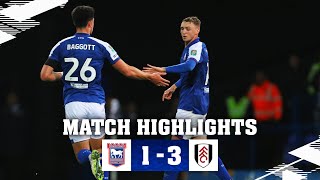 HIGHLIGHTS  TOWN 1 FULHAM 3 [upl. by Mcdade]