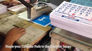 Commercial Calendar Making [upl. by Ihc22]