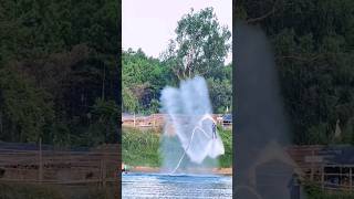 Flyboard girl rider 😎💦🥰 perform some freestyle flyboard [upl. by Daberath689]