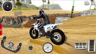 Offroad Outlaws  US Police Motocross Dirt Racing Mud Riding Extreme Motorcycle Android Gameplay [upl. by Isadora]