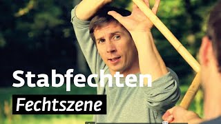 Stabfechten Fechtsezene [upl. by Alegnave]