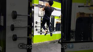 CLAPPING 👏 PULL UPS 5gfitness930  calisthenics weightloss fitnesscoach transformation [upl. by Tiffany]